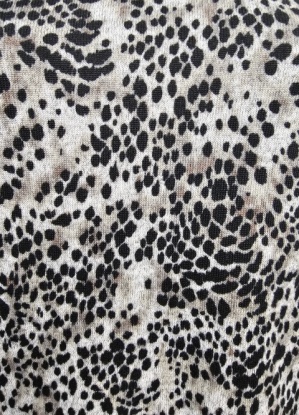 Classic Animal Print Long Sleeve Top